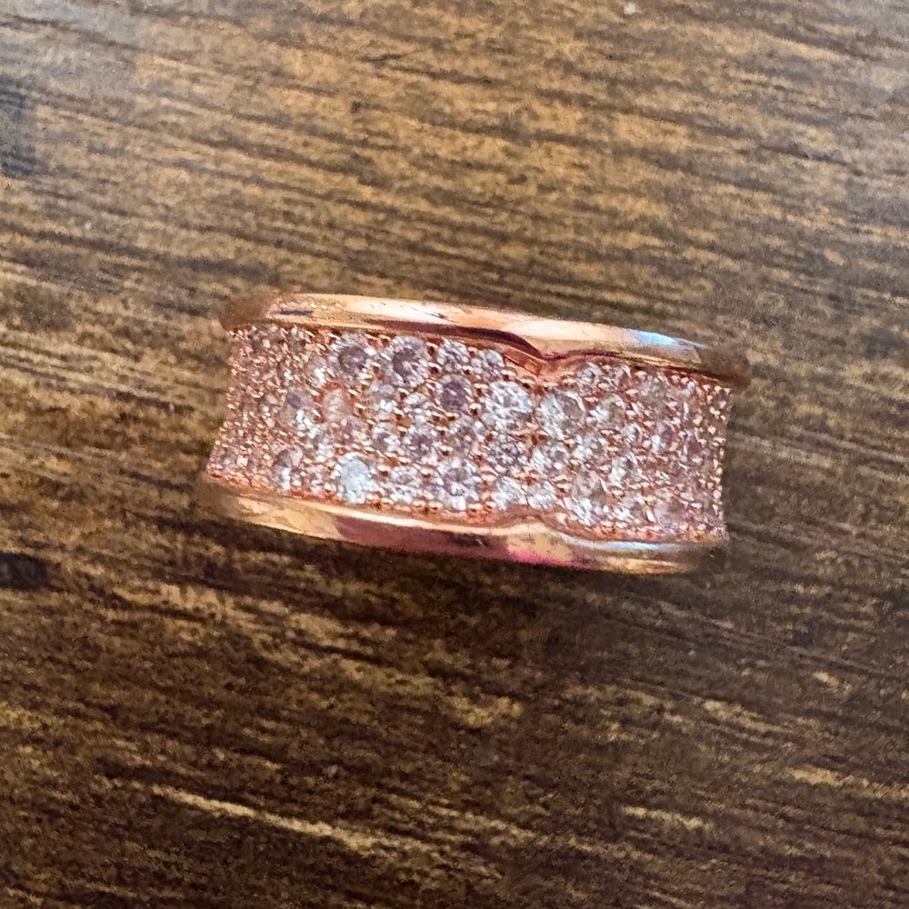 Rose Gold Ring Size 8